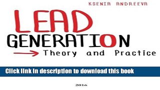 Books Lead Generation: Theory and Practice Free Online