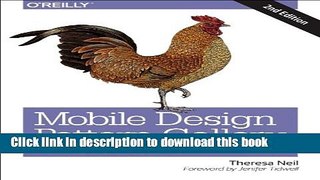 Books Mobile Design Pattern Gallery: UI Patterns for Smartphone Apps Full Online