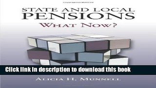 [Read PDF] State and Local Pensions: What Now? Download Online