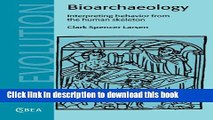 Read Books Bioarchaeology: Interpreting Behavior from the Human Skeleton (Cambridge Studies in