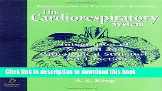 PDF  The Cardiorespiratory System: Integration of Normal and Pathological Structure and Function