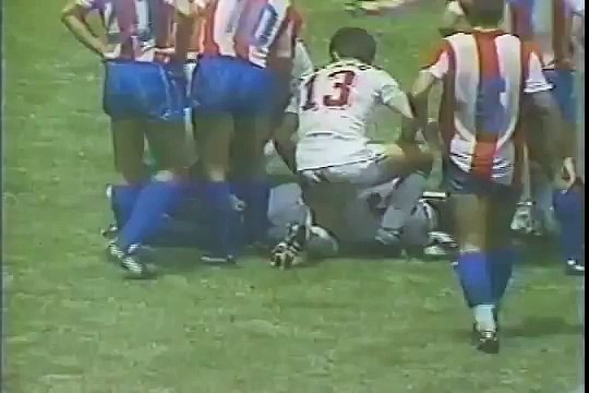 Paraguay V/S México, Mundial México 1986 (07-06-1986), Televisión Chilena (de Estudios Aqube)