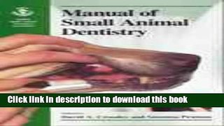 Download  BSAVA Manual of Small Animal Dentistry  Online