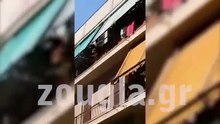 ΣΦΥΓΜΟΣ TV: Κτηνωδία_ Πέταξε σκύλο από τον 3ο όροφο