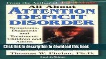 Books All About Attention Deficit Disorder: Symptoms, Diagnosis, and Treatment: Children and