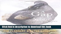 Read Books A Gap in Nature: Discovering the World s Extinct Animals PDF Online