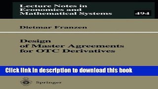 Download Books Design of Master Agreements for OTC Derivatives Ebook PDF