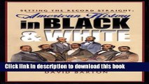 Books Setting the Record Straight: American History in Black   White Free Online