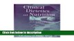 Books Clinical Dietetics and Nutrition Free Online