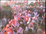 آخر فيديو للرئيس المخلوع بن علي في تونس العاصمة قبل طرده إلى السعودية