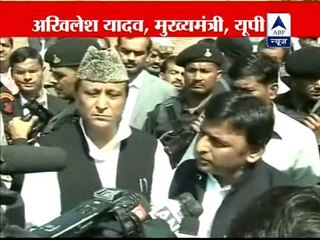 Akhilesh Yadav reaches Pratapgarh's Balipur, meets family of murdered pradhan