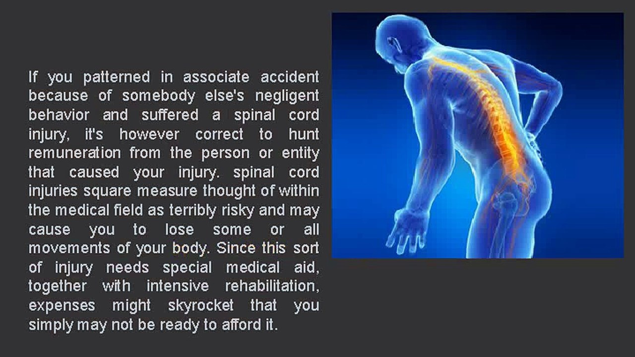 Why Important to Hire a Spinal Cord Injury Lawyer ?