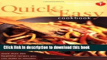 Ebook American Heart Association Quick   Easy Cookbook: More Than 200 Healthful Recipes You Can