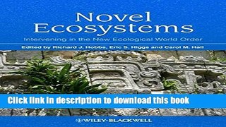 Read Books Novel Ecosystems: Intervening in the New Ecological World Order ebook textbooks