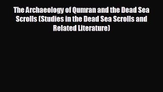 READ book The Archaeology of Qumran and the Dead Sea Scrolls (Studies in the Dead Sea Scrolls