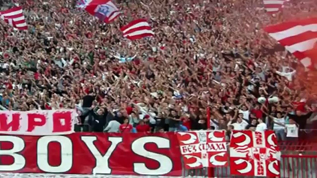 Crvena Zvezda - Jagodina 2:1 DELIJE NAVIJANJE
