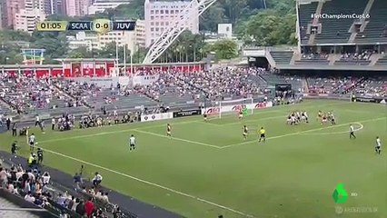 Alex Sandro Amazing Header Chance HD South China VS Juventus 30.07.2016