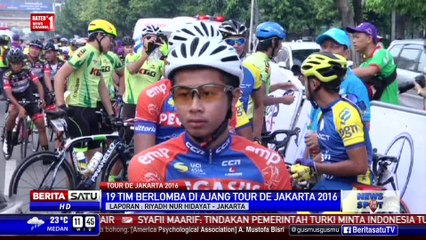 19 Tim Ikuti Ajang Tour de Jakarta 2016