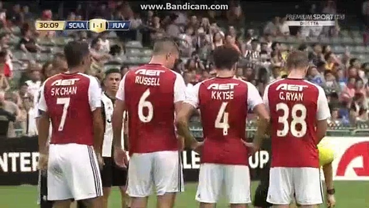Paulo Dybala Fantastic Elastico Skills - South China 1-1 Juventus