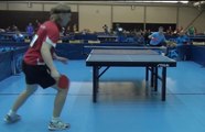 Un joueur de ping-pong sort un effet venu d’ailleurs pour marquer!!