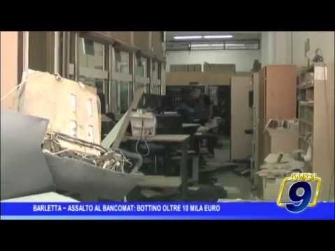 Barletta | Assalto al bancomat postale, bottino da 10mila euro