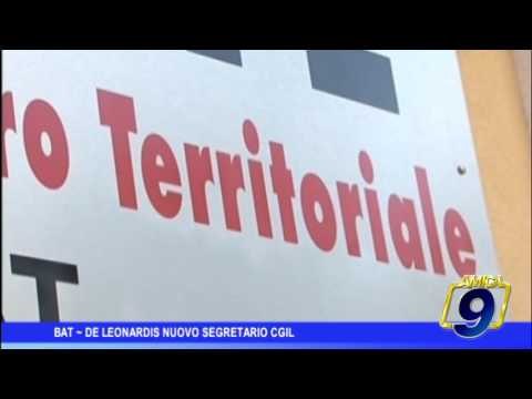 Bat | De Leonardis nuovo segretario CGIL