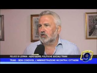 Trani |  Beni condivisi, Amministrazione a confronto con i cittadini