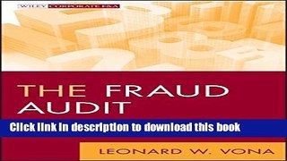 Ebook The Fraud Audit: Responding to the Risk of Fraud in Core Business Systems Free Online