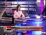 Compilado chascarros periodistas Meganoticias y extranjeros, 13/10/2011