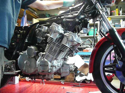 Remise en route Honda Cbx 1000 1980