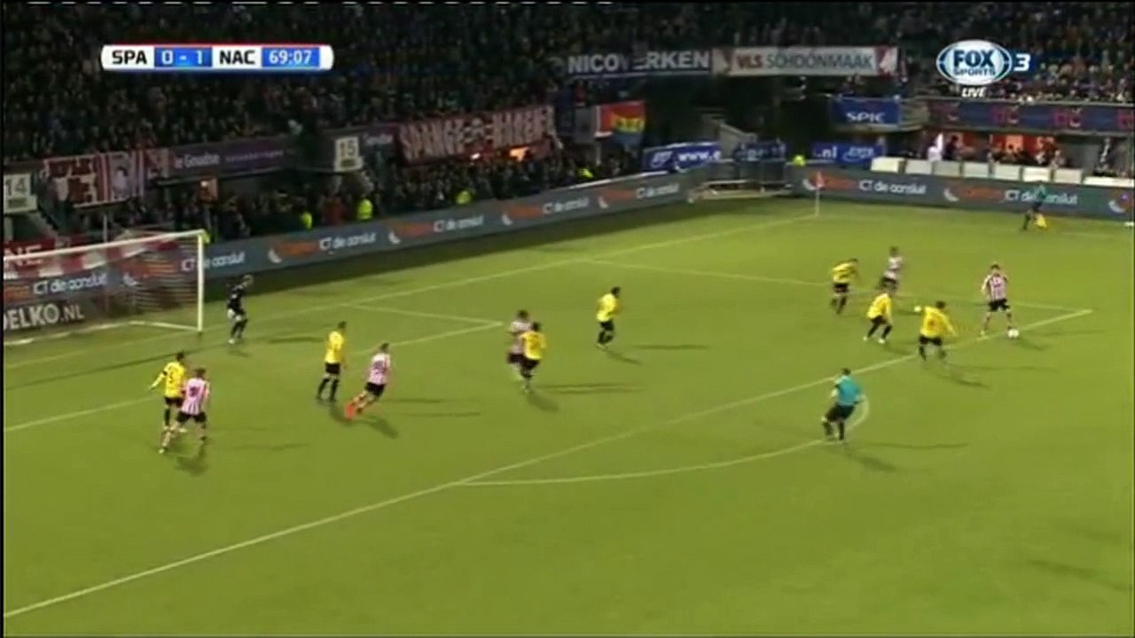 Ryan Sanusi GOAL -  Sparta Rotterdam  t1-1tBreda 01.04.2016