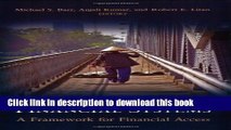 Ebook Building Inclusive Financial Systems: A Framework for Financial Access Free Online