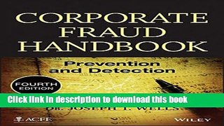 Ebook Corporate Fraud Handbook: Prevention and Detection Free Online