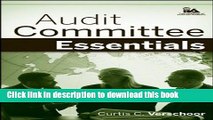 Ebook Audit Committee Essentials Full Online