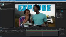 How to use the Roto Brush to put titles behind a subject in Adobe After Effects