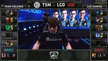 TSM vs LGD 60FPS  Day 4 S5 LoL World Championship 2015 Group D  Team Solomid vs LGD Gaming D4G1_1