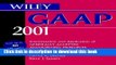 PDF  Wiley GAAP 2001: Interpretation and Application of Generally Accepted Accounting Principles