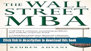 Ebook The Wall Street MBA, Second Edition Free Online