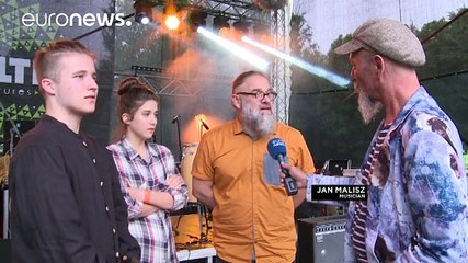 Os Kapela Maliszów tocam música tradicional polaca no Festival Globaltica