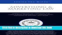 Ebook Advertising   Marketing Law: Leading Lawyers on Strategies for Structuring Agreements