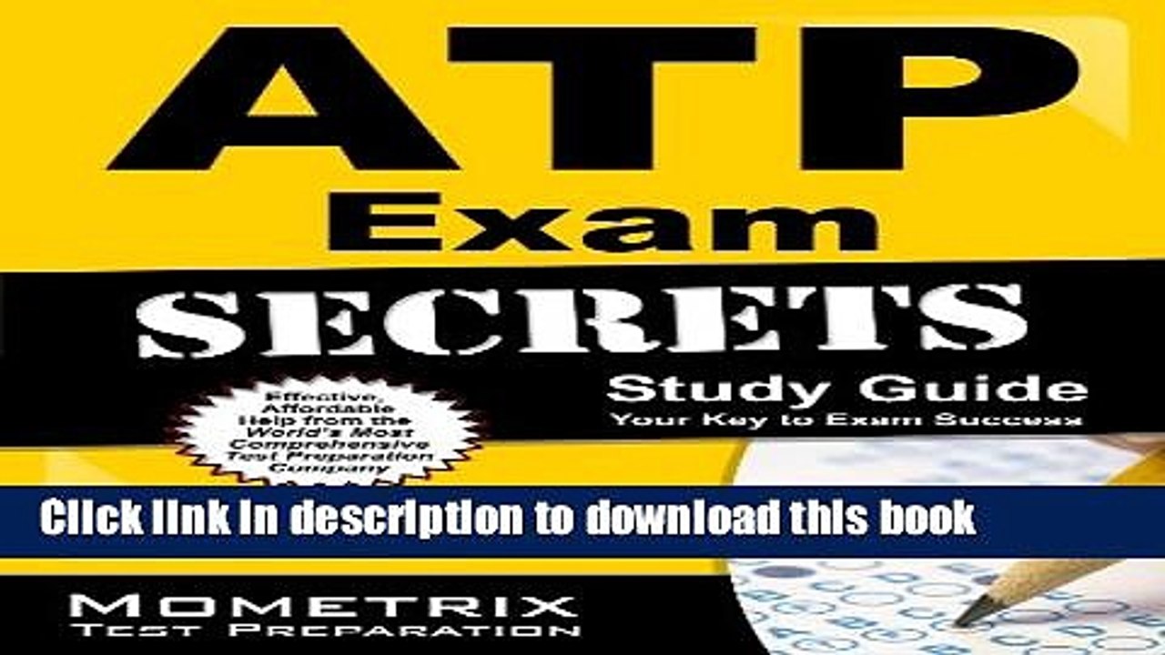 Books ATP Exam Secrets Study Guide: ATP Test Review for the RESNA Assistive Technology
