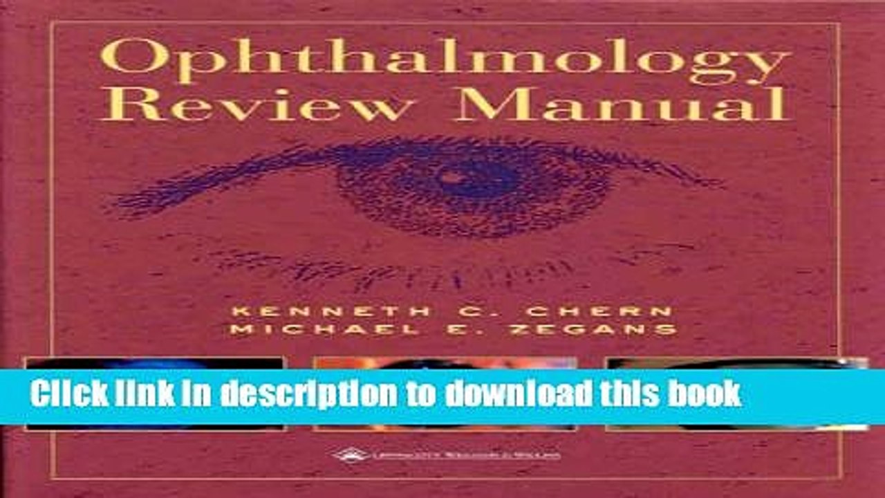Books Ophthalmology Review Manual Free Online