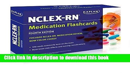 Books NCLEX-RN Medication Flashcards Free Download
