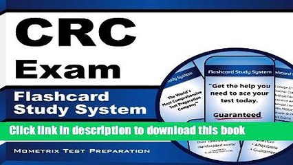 Ebook CRC Exam Flashcard Study System: CRC Test Practice Questions   Review for the Certified