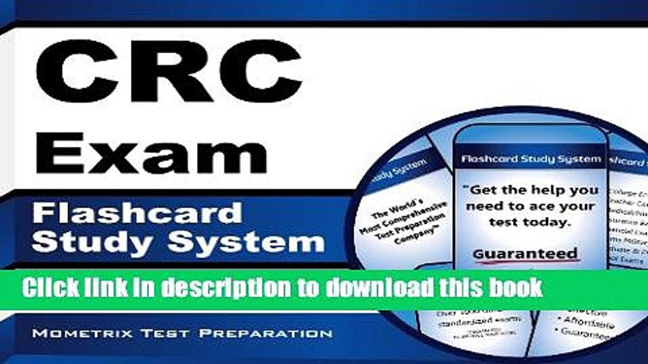 Ebook CRC Exam Flashcard Study System: CRC Test Practice Questions   Review for the Certified