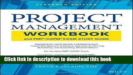 Ebook Project Management Workbook and PMP / CAPM Exam Study Guide Free Online