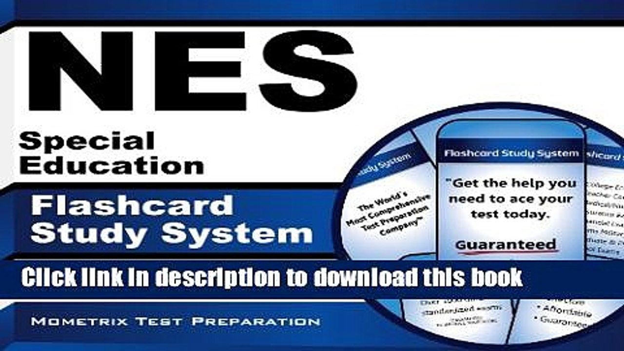 Books NES Special Education Flashcard Study System: NES Test Practice Questions   Exam Review for