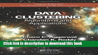 Books Data Clustering: Algorithms and Applications Free Online