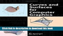 Ebook Curves and Surfaces for Computer Graphics Free Online