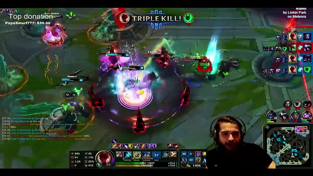 lee sin top best players in 2016